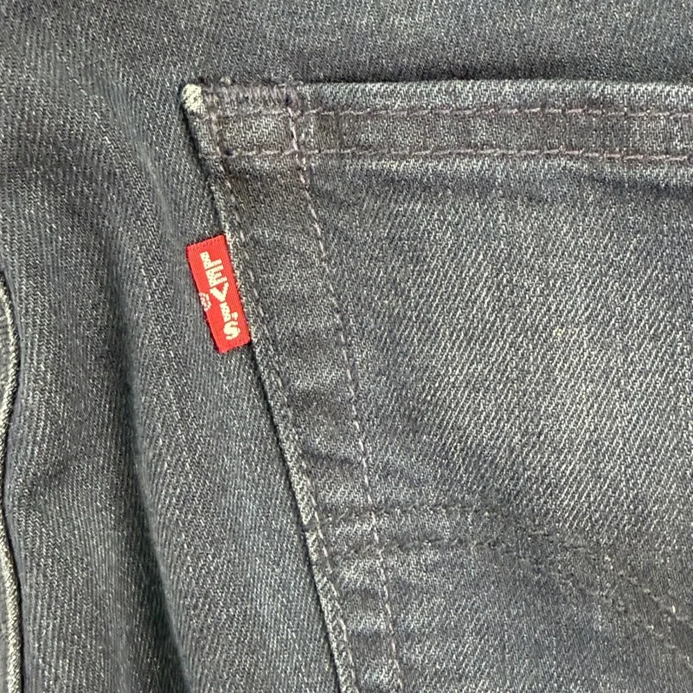 Levi's 541 Athletic Taper Jeans Big E Mens‎ 32x32 Dark Blue Wash Stretch Denim